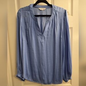 Nine West Blue Blouse. XL